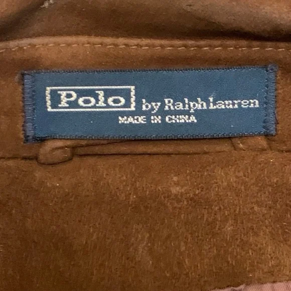 RALPH LAUREN POLO Suede Sport Coat Blazer Jacket - Picture 8 of 10